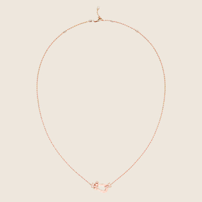 Collier Fred — Or rose