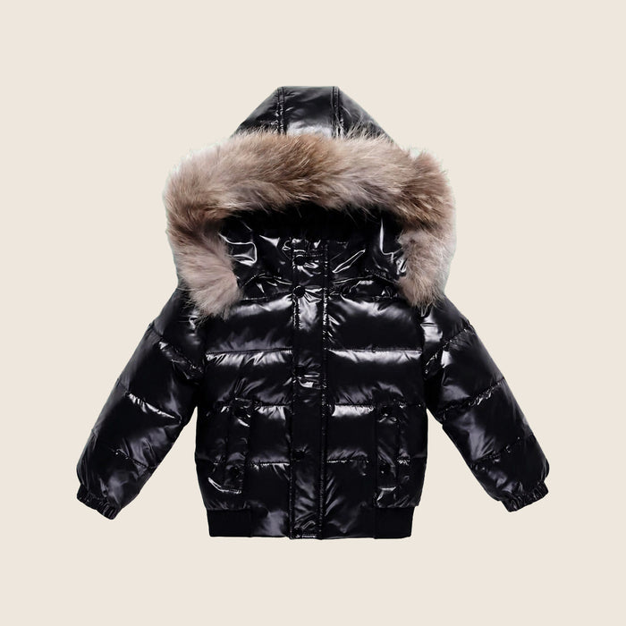 Doudoune Fourrure Canada Goose — Noir