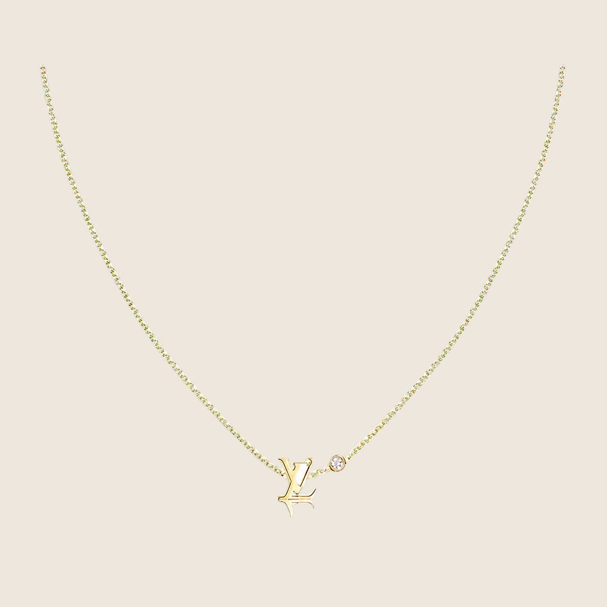 Collier Louis Vuitton — Or