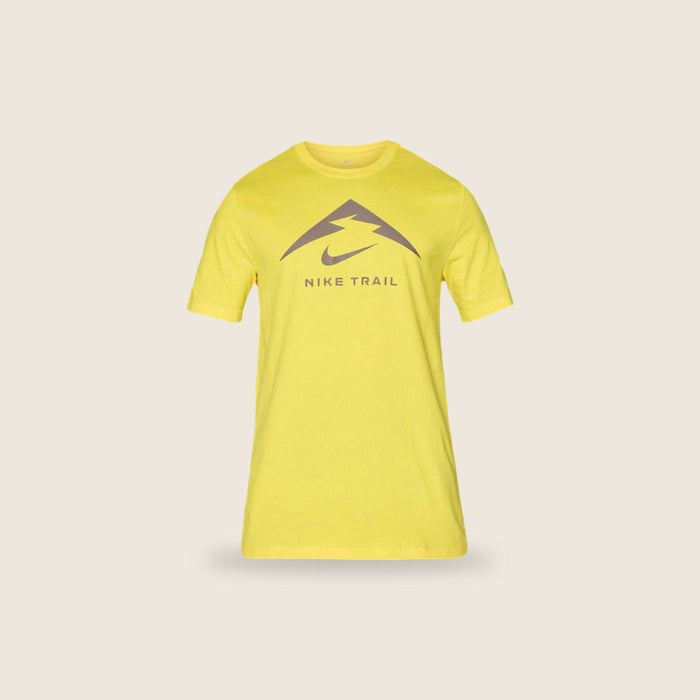 Tee-shirt Nike Trail — Jaune