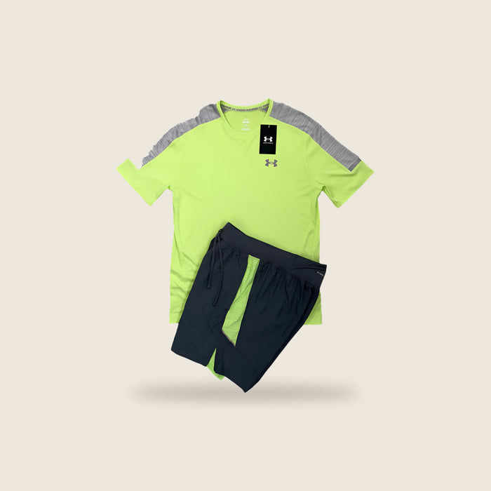 Ensemble Under Armour — Jaune fluo