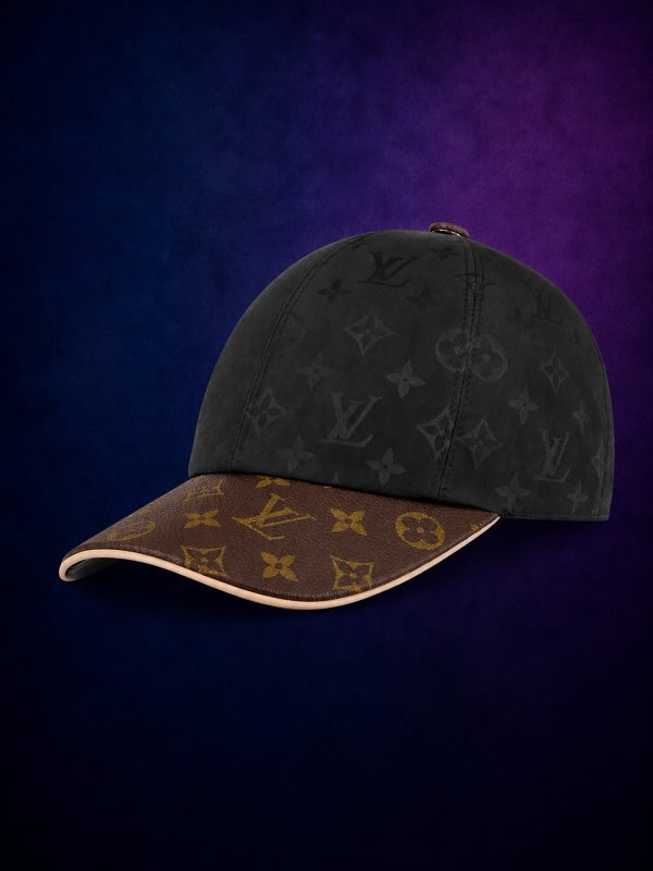 Casquette Monogramme Visière Cuir