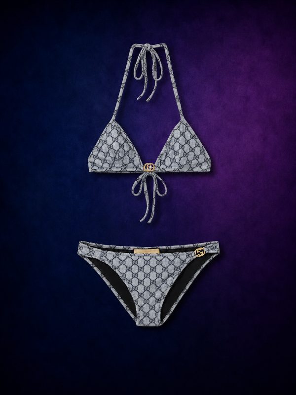 Bikini GG Gris Perle