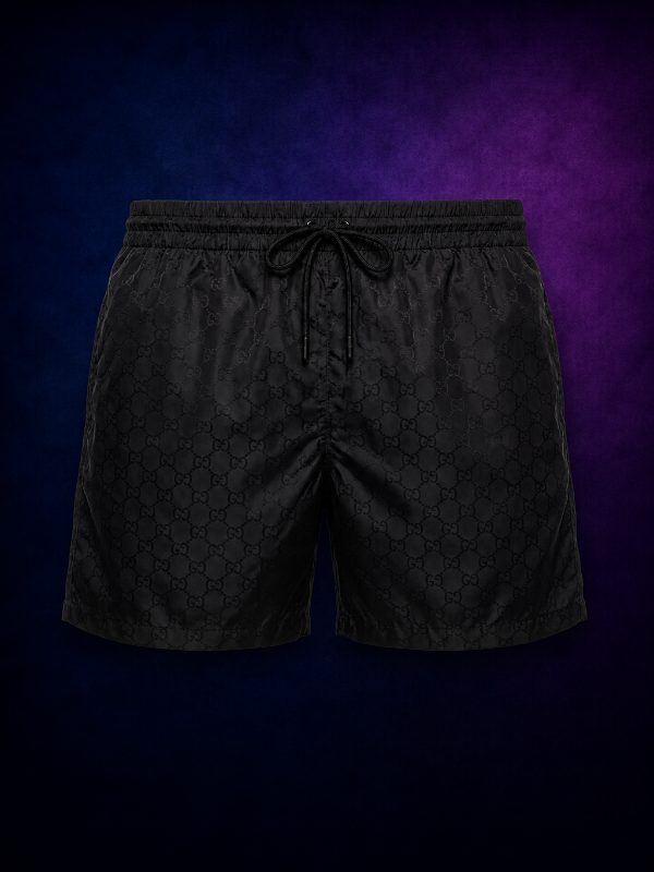 Short de Bain GG Noir