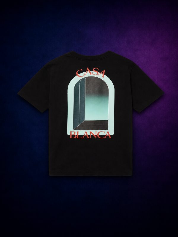 T-shirt Arche Casablanca Noir