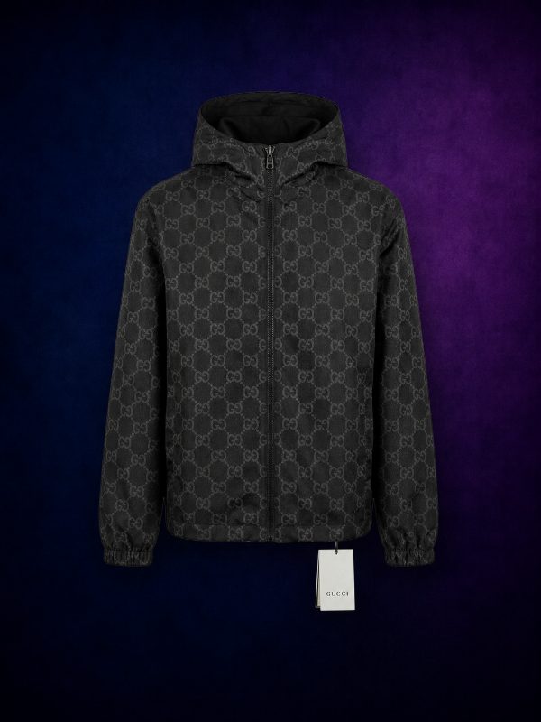 Veste À Capuche GG Noire