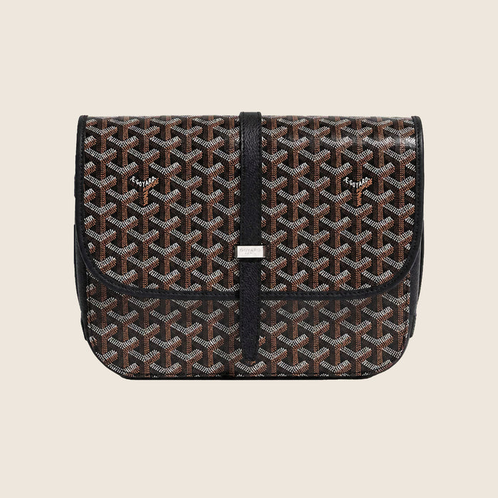 Sacoche Goyard — Noir et gris