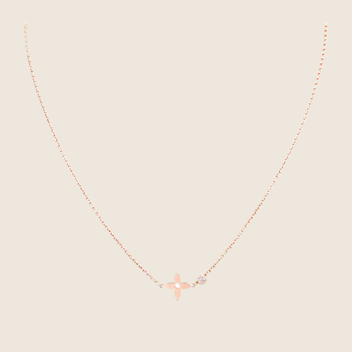 Collier Louis Vuitton — Or rose
