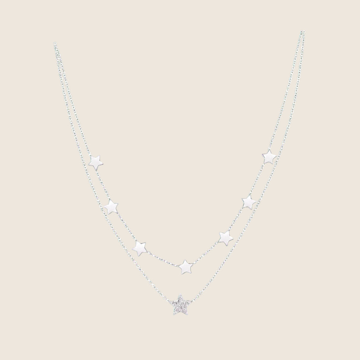Collier Swarovski — Argent