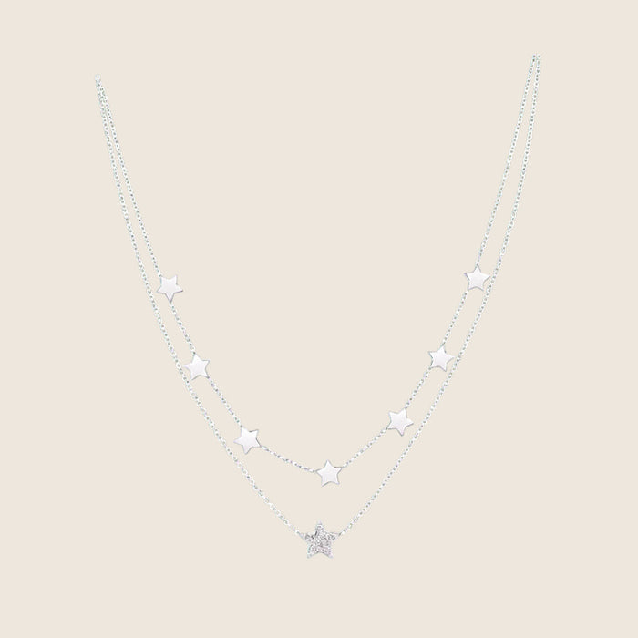 Collier Swarovski — Argent