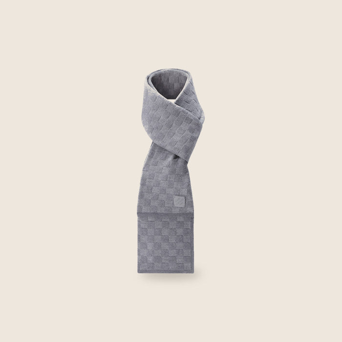 Écharpe Louis Vuitton — Gris damier