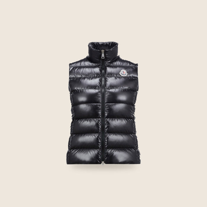 Doudoune sans manches Moncler — Noir matelassé