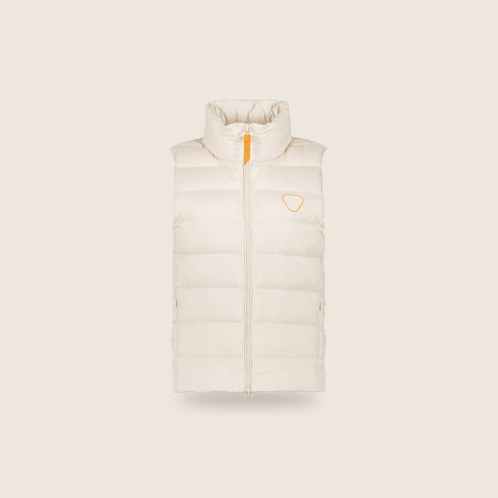 Doudoune sans manche Gertrude — Beige